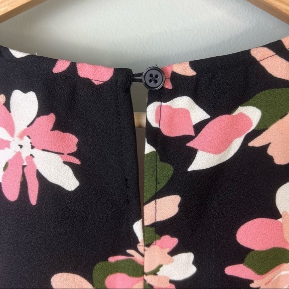 Jason Wu Floral V-Neck Sleeveless Top Blouse - Picture 7 of 11